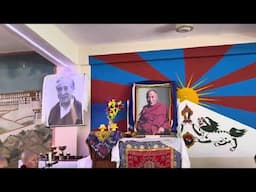 Offering prayer for His Holiness Late Elder Brother Gyalo Thundup 🙏 Rest in Power 🙏