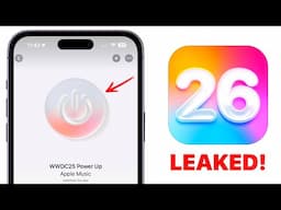 iOS 26 NEW Liquid Glass Design LEAKED + How To install iOS 26 Beta 1