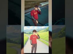 Ghibli style images 👌 #creative #photography #ideas #shorts #youtubeshorts
