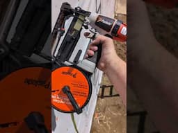 Paslode Cap Stapler #shorts #tools #paslode #capstapler #stapler #carpentry #siding #housewrap