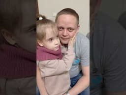Мы 5 лет ждали, чтобы София научилась проявлять чувства - жалеть, обнимать, целовать, она смогла!