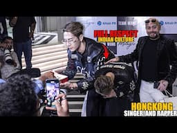 K Popstar Jackson Wang Full Respect Indian Culture And Sweet Distribution Indian Media