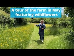 Come on a tour of this flower farm in May with a special focus on the wildflowers x