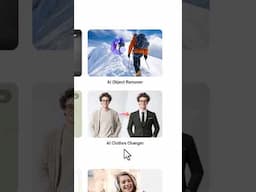 AI clothes changer