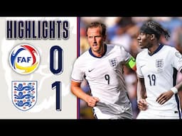 Harry Kane Secures All Three Points | Andorra 0-1 England | World Cup Qualifiers | Highlights