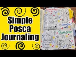 Simple Posca Journaling with Shalon