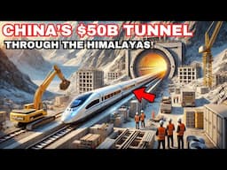China is Building a $50B Railway Tunnel Through The Himalayas To Connect Sichuan & Tibet