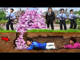 Politician Ghar Mei Money Robbery Underground Thief Hindi Kahani Hindi Moral Stories Comedy Video