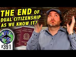 THE END of Italian Dual Citizenship As We Know It? TAJANI DECREE FINALIZED