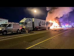 Seeing MORE Wrecks than Ever Out on the Roads !! American Truckers OTR CDL do your Mid Trips LEDS