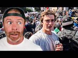 He Went Into the Riot and it Was Nuts
