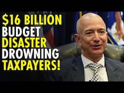 $16 BILLION DEFICIT: Taxpayer Money WASTED While Washington's Tax-and-Spend FIASCO Drives Out Bezos