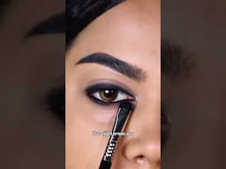 EASY 2 MINUTE SMOKEY EYE | beginner friendly brown eyeshadow tutorial #smokeyeye #beginner makeup er