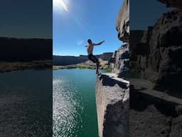 It’s been a year since I’ve cliff jumped, but this one felt good!
