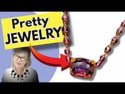 PRETTY OLD JEWELRY Haul Czech Amethyst Glass and MORE !