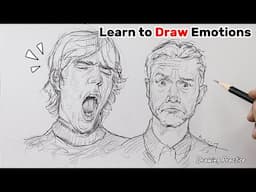 Master Facial Expressions – Draw Faces That Feel Alive! 🥱