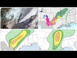 RED ALERT! Tornadoes, Giant Hail & Flooding for Texas, Oklahoma, Arkansas & Missouri!