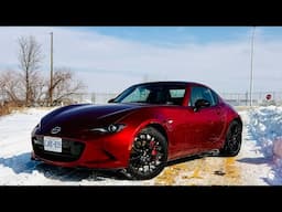 2025 Mazda MX5 RF - The Fun Continues in Snow...