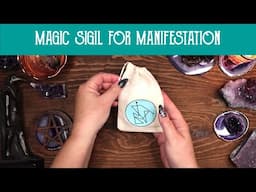 Magic Sigil: My Thoughts are Powerful. I Manifest my Dreams Easily - Magical Crafting Monthly Sigil
