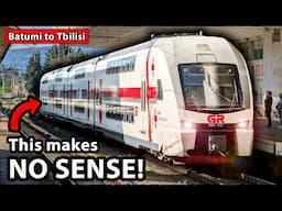 Georgia's NEW Swiss Trains Are Very Weird (CRAZY Business Class Experience)