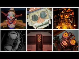 FNAF Secret of The Mimic All Bosses + Ending