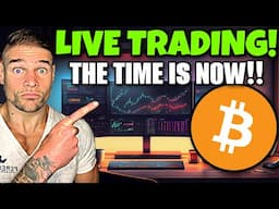 Live Trading! Let's GO BITCOIN!!!! (200,000.00 LONG TRADE!)