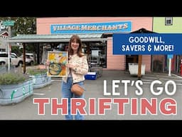 SO MUCH BRASS! | Goodwill Thrift with Me | Vintage Haul