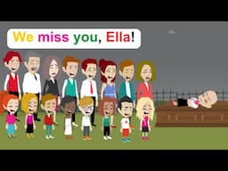 The day Ella left - Simple English Story - Ella English