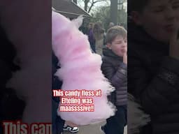 World’s biggest candy floss!! #food #amazing #funny