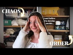 REALISTIC Homestead Kitchen Declutter & Organize with Me!