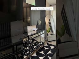 * Gave my living room a much-needed refresh using affordable finds! #LivingRoomRefresh