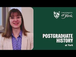Postgraduate history at York
