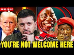 🔴 President RAMAPHOSA Host ZELENSKYY in South Africa MALEMA And ZUMA Opposes Him
