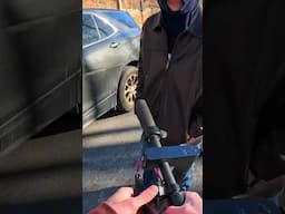 Crazy Man Steals My Scooter