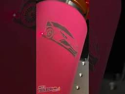 LamborYeti: Laser Engraving a Supercar on a Yeti Bottle!  Aventador SVJ