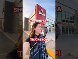 Truck Stop Showers Explained 🧼😅