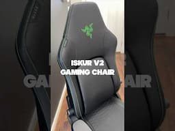 Everyone go checkout the Razer Iskur V2 gaming chair! Shoutout to @razer #shorts #razer #gaming