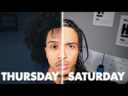 Self Care Transformation (Finger Coils to Box Braids