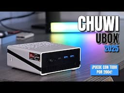 CHUWI UBox 2025 🖥️ El MINI PC que puede con TODO por 200€ | Review