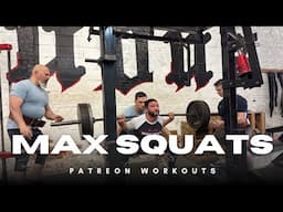 Max squats!!!!!! 🔥🔥