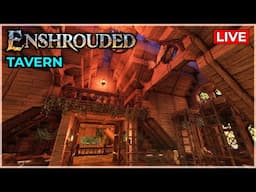 Enshrouded: Building a Tavern for my Villagers (Interior decoration)