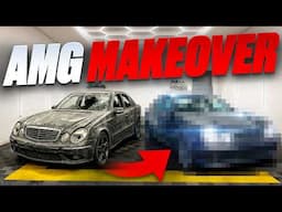 Mercedes E55 AMG Restoration & full build- Blown Engine, Broken Dreams & a Comeback