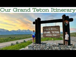 2 Full Days in Grand Teton and Jackson Hole // Our Itinerary // This VRBO was AMAZING!