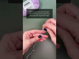 Quick and Easy Slip Knot - No Hook