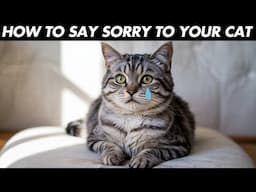 How to Apologize to Your Cat After Upsetting Them