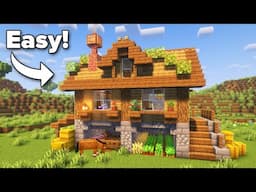 Minecraft: The BEST Survival House | Tutorial🏠