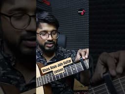 Afsos Anuv Jain Guitar Lesson | Chords | Capo #shorts #guitar