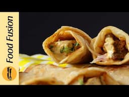 Boti Kabab Paratha Roll Recipe by Food Fusion