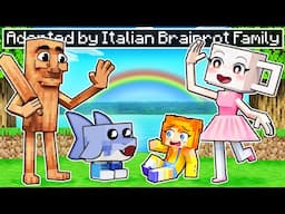 Adopted by ITALIAN BRAINROT in Minecraft!