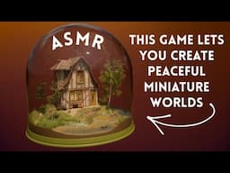 ASMR 🏡 Creating a Tiny World in Outside The Blocks 🏞️ Tingly Whispering